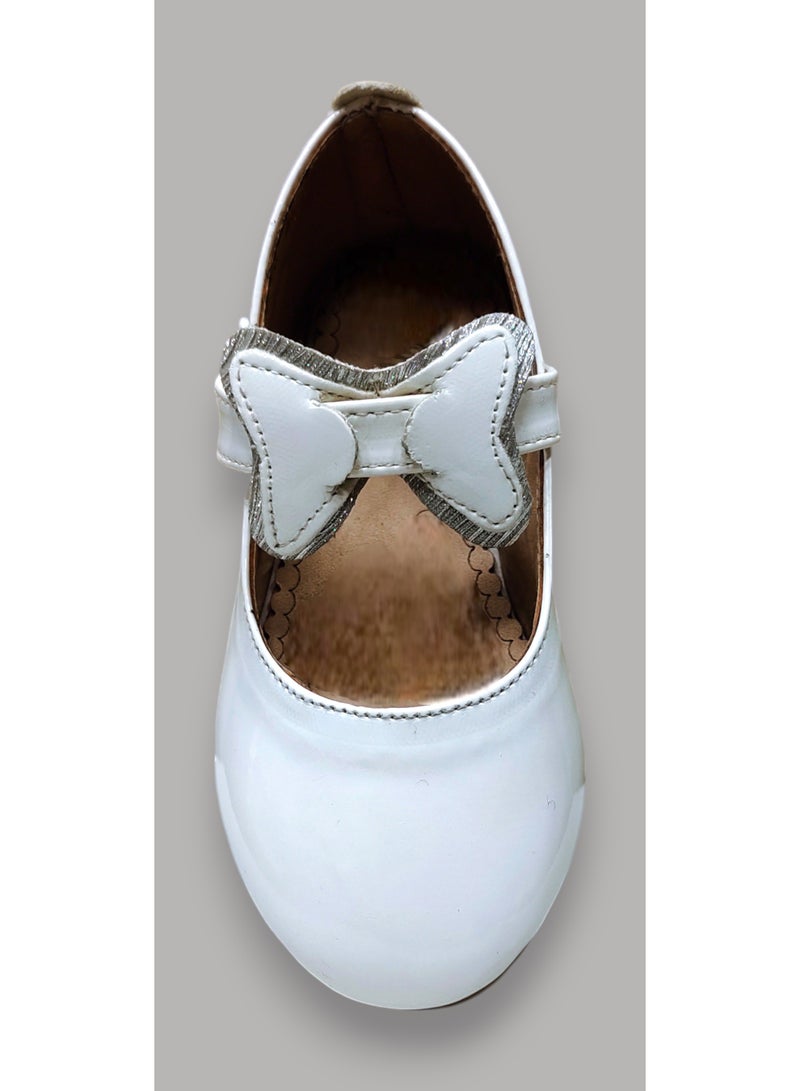 Girls' shoes with a bow on top - Image 4